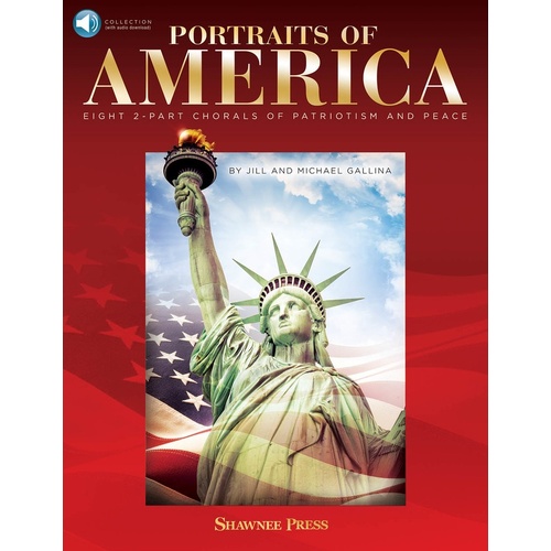 Portraits Of America 2 Part Book/Online Audio (Softcover Book/Online Audio)