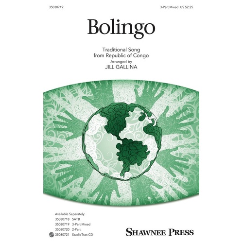 Bolingo 3 Part Mixed (Octavo)
