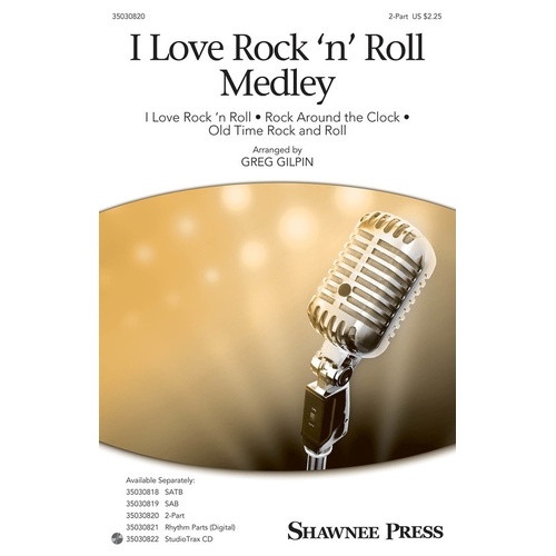 I Love Rock N Roll Medley 2 Part (Octavo)