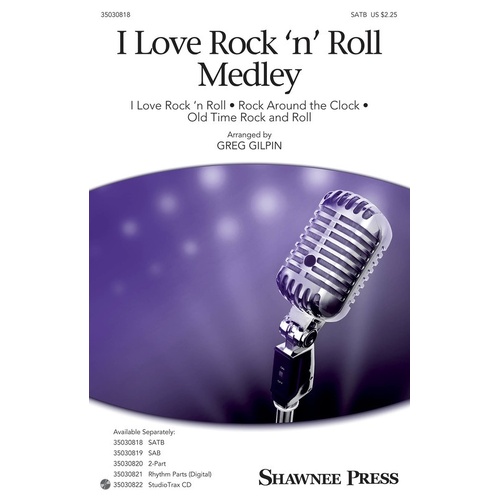 I Love Rock N Roll Medley StudioTrax CD (CD Only)