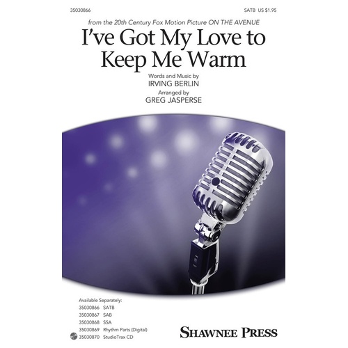 Ive Got My Love To Keep Me Warm StudioTrax CD (CD Only)