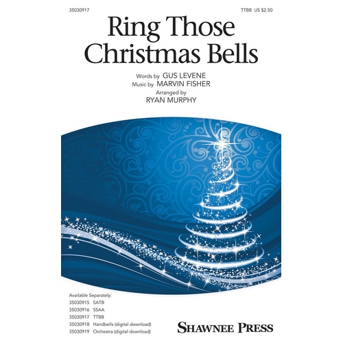 Ring Those Christmas Bells TTBB (Octavo)