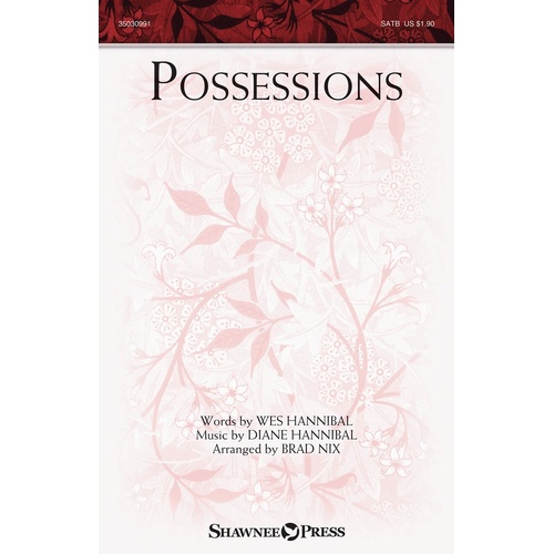 Possessions SATB (Octavo)