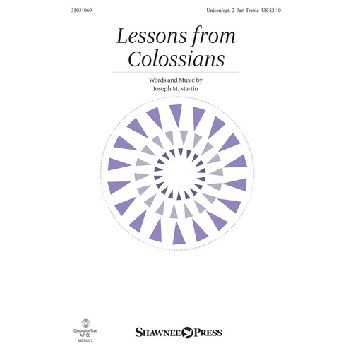 Lessons From Colossians Unison/2 Part (Octavo)