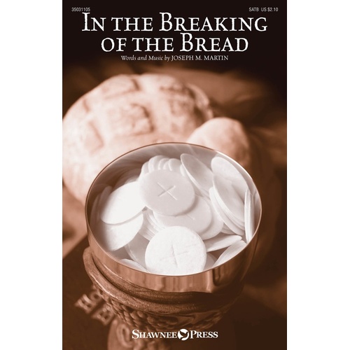 In The Breaking Of The Bread SATB (Octavo)