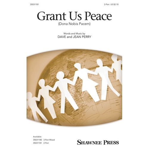 Grant Us Peace 2 Part (Octavo)