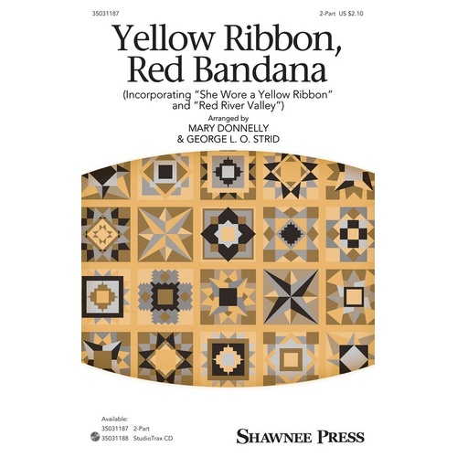 Yellow Ribbon Red Bandana 2 Part (Octavo)