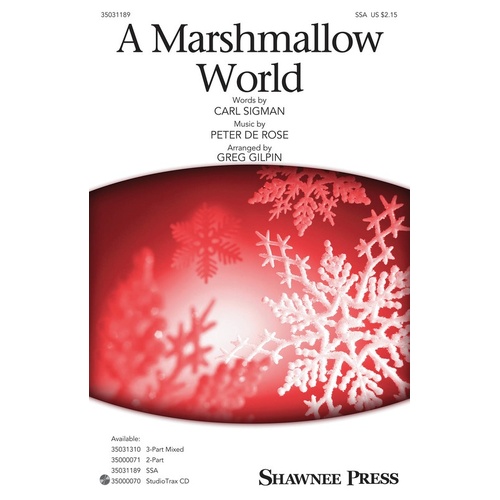 A Marshmallow World SSA (Octavo)