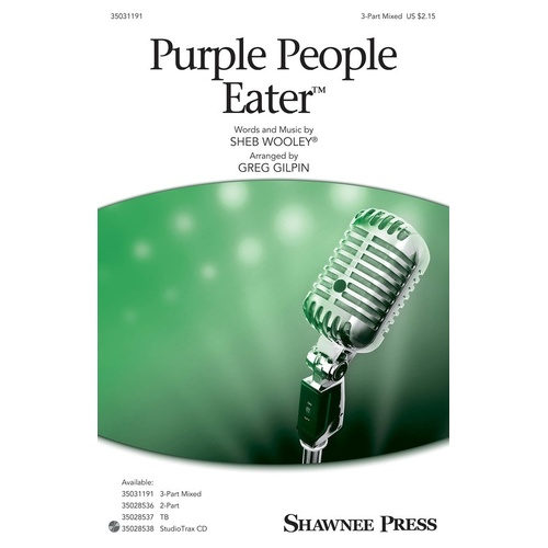 Purple People Eater 3 Part Mixed (Octavo)