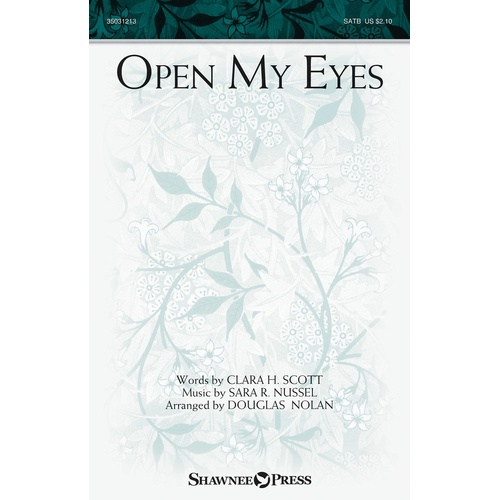 Open My Eyes SATB (Octavo)