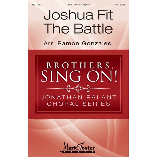 Joshua Fit The Battle TTBB A Cappella (Octavo)