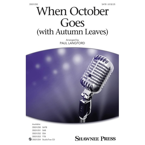 When October Goes SATB (Octavo)
