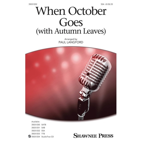 When October Goes SSA (Octavo)