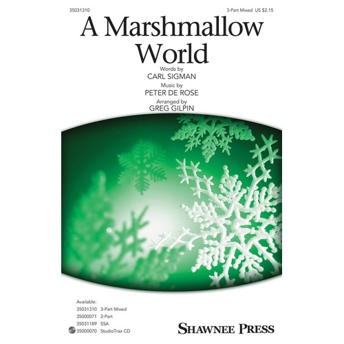 A Marshmallow World 3 Part Mixed (Octavo)