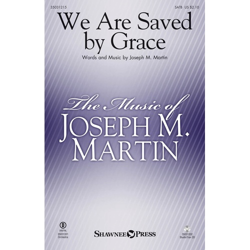 We Are Saved By Grace StudioTrax CD (CD Only)