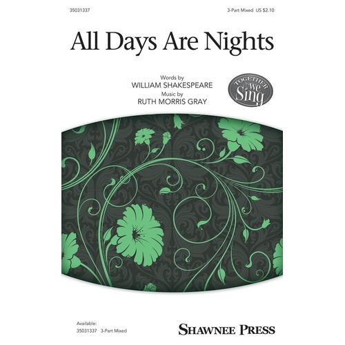 All Days Are Nights 3 Part Mixed (Octavo)