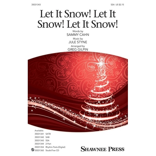Let It Snow! Let It Snow! Let It Snow! SSA (Octavo)