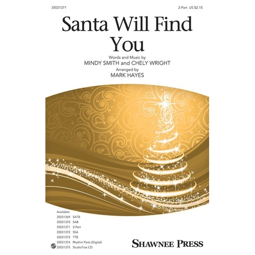 Santa Will Find You 2 Part (Octavo)