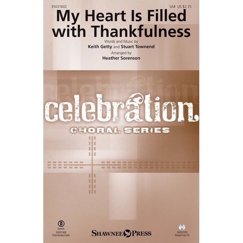 My Heart Is Filled With Thankfulness StudioTrax CD (CD Only)