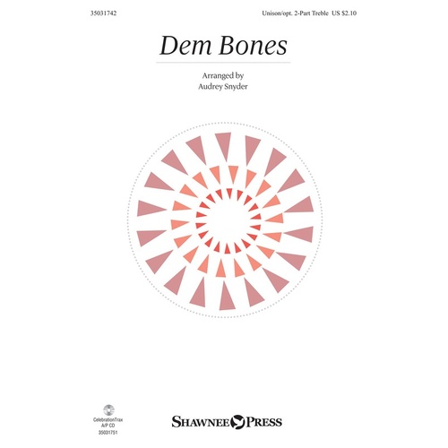 Dem Bones Unison/2 Part (Octavo)