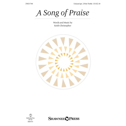 A Song Of Praise Unison/2 Part Treble (Octavo)