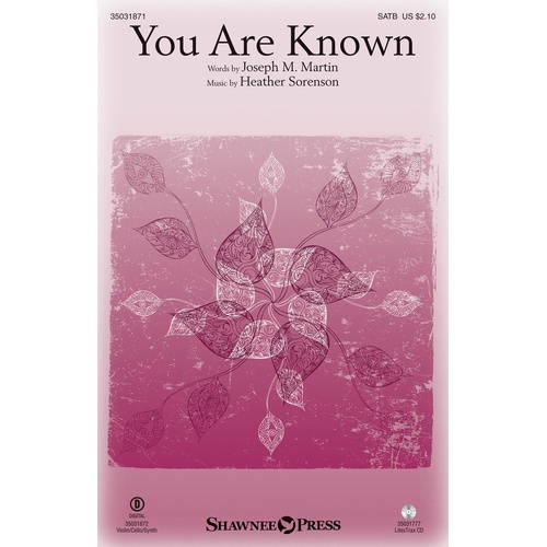 You Are Known SATB (Octavo)