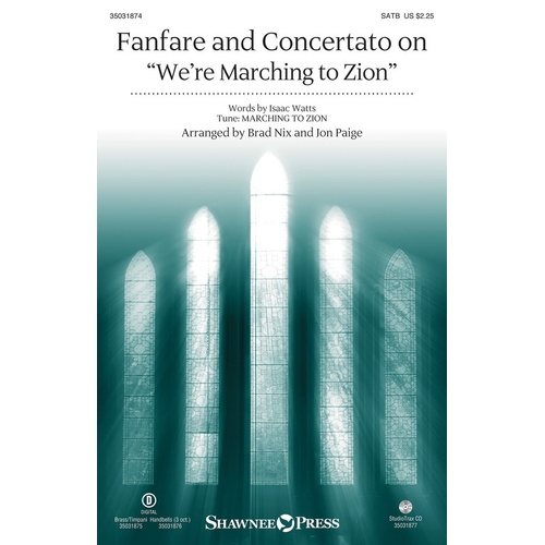 Fanfare and Concertato On Were Marching Zion StudioTrax CD (CD Only)