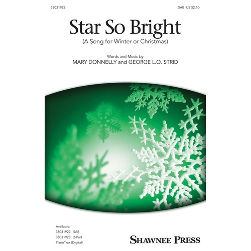 Star So Bright (A Song For Winter Or Christmas) SAB (Octavo)