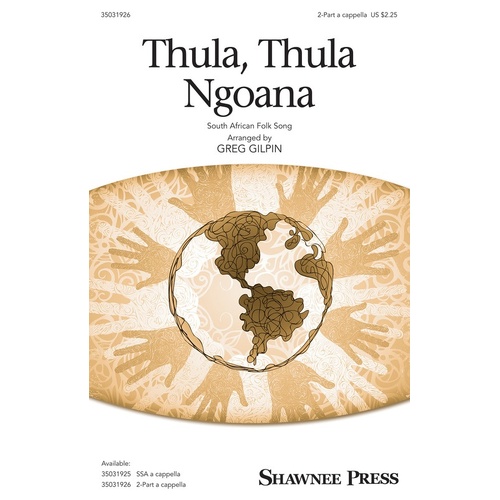 Thula Thula Ngoana 2 Part (Octavo)
