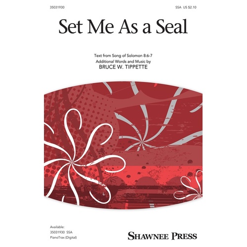 Set Me As A Seal SSA (Octavo)
