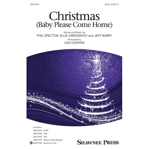 Christmas (Baby Please Come Home) SATB (Octavo)