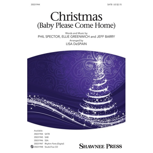 Christmas (Baby Please Come Home) StudioTrax CD (CD Only)