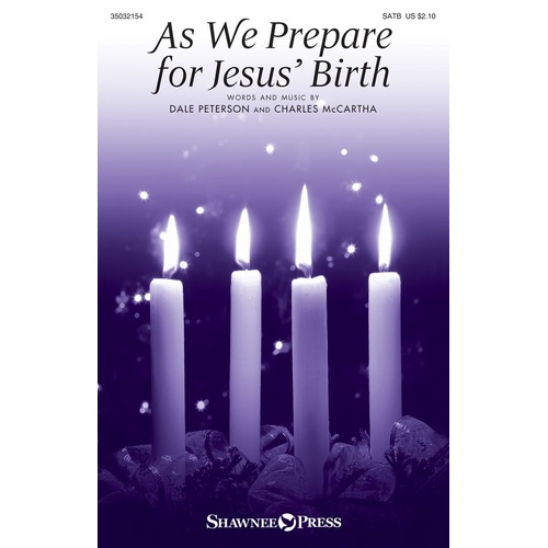 As We Prepare For Jesus Birth SATB (Octavo)