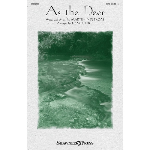 As The Deer SATB (Octavo)
