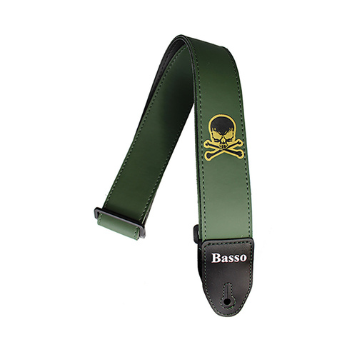 Basso Synthetic Skull Guitar Strap