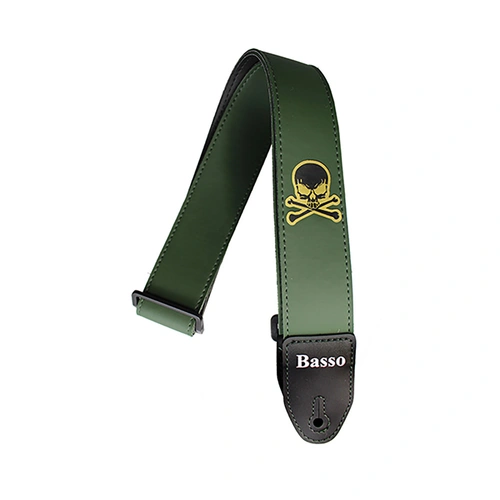 Basso Synthetic Skull Guitar Strap