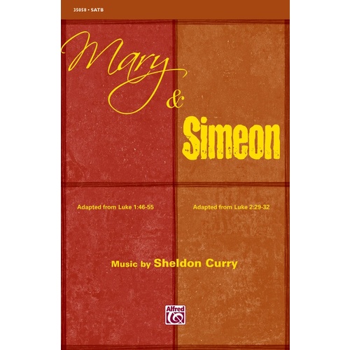 Mary & Simeon SATB