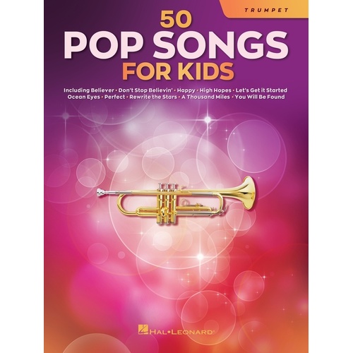 50 Pop Songs For Kids For Trumpet