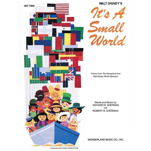 Its A Small World Easy Piano (Softcover Book)