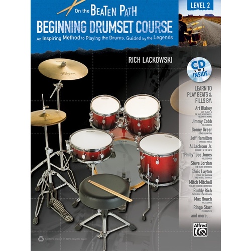 On The Beaten Path Drumset Course 2 Book/CD