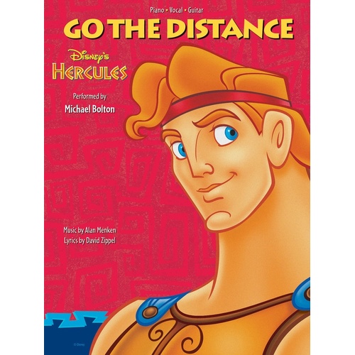 Go The Distance From Hercules (Single Music Sheet) (Sheet Music)
