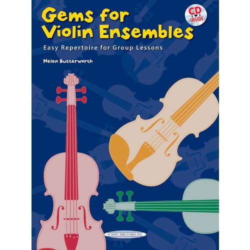Gems For Violin Ensemble Book/CD