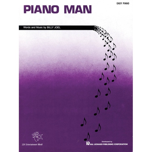 Piano Man S/S Easy Piano (Sheet Music)