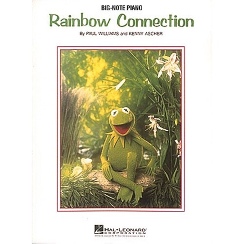 Rainbow Connection Big Note Piano (Softcover Book)