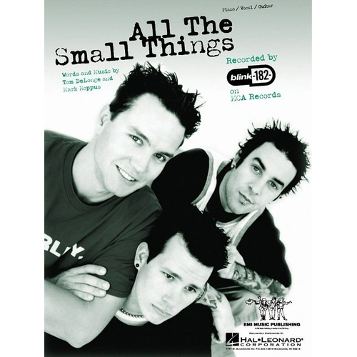 All the Small Things - Piano & Vocal Songbook by Hal Leonard, 8 Pages
