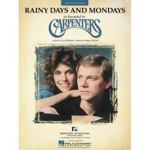 Rainy Days And Mondays PVG S/S (Sheet Music)