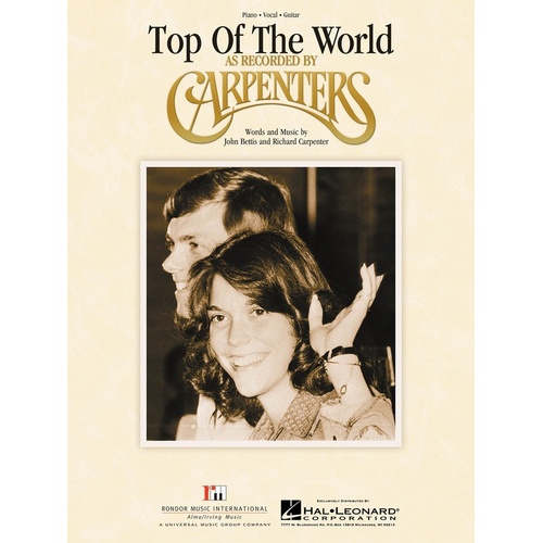 Top Of The World PVG S/S (Sheet Music)
