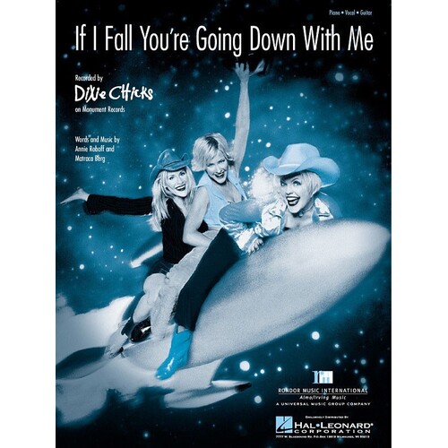 If I Fall Youre Going Down With Me Single Sheet