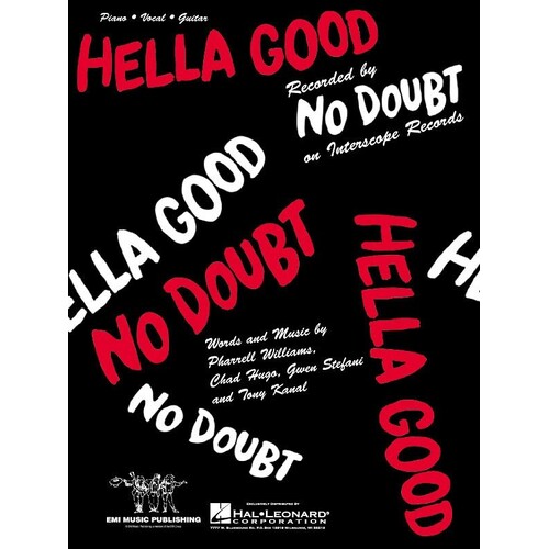 Hella Good PVG (Sheet Music)
