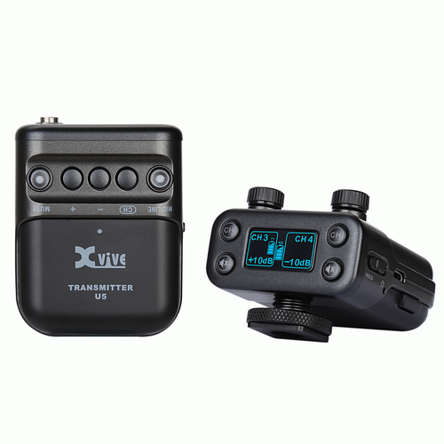 Xvive U5 Camera Mounted Wireless Lavalier Microphone System